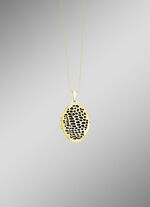 Medaillon mit Leopardenmuster 