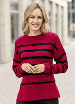 Pullover mit Ringeln 