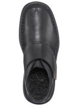 GINO GALANTE, gef&uuml;tterte Herren-Boots, Winterschuhe, Weite K, mit herausnehmbarem Fussbett SCHWARZ-GRAU