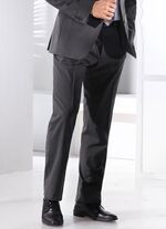 Hose aus dem Baukasten-Anzug ANTHRAZIT MELIERT
