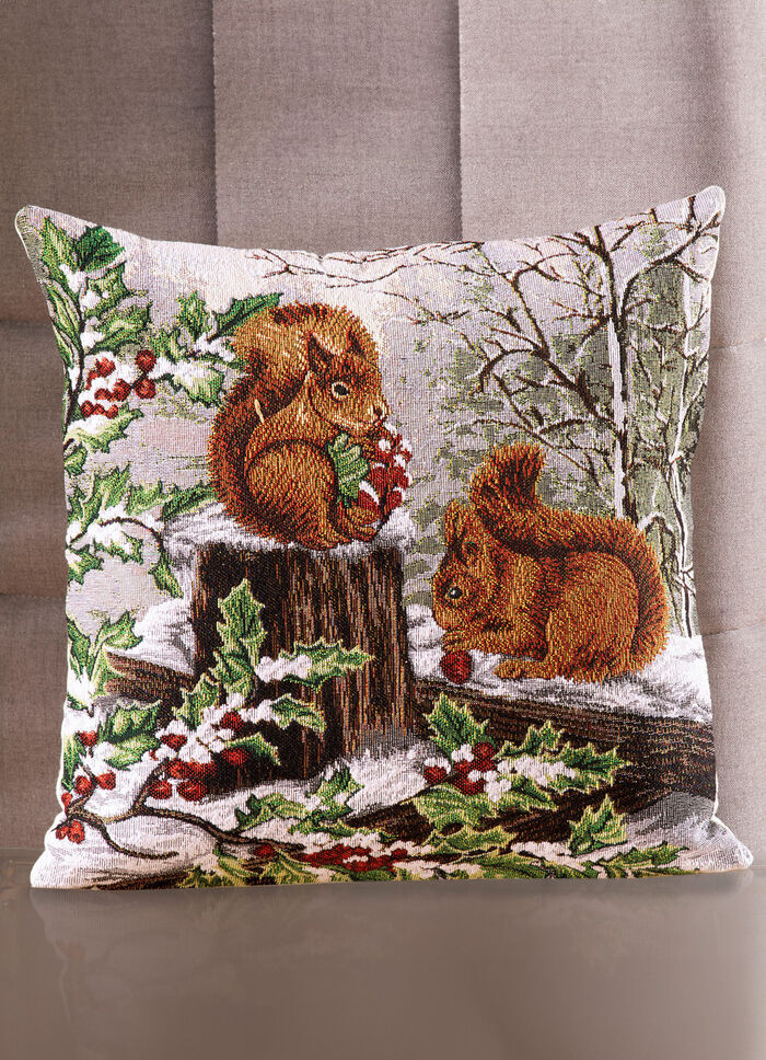 Kissenbezug Eichhörnchen aus Gobelin 