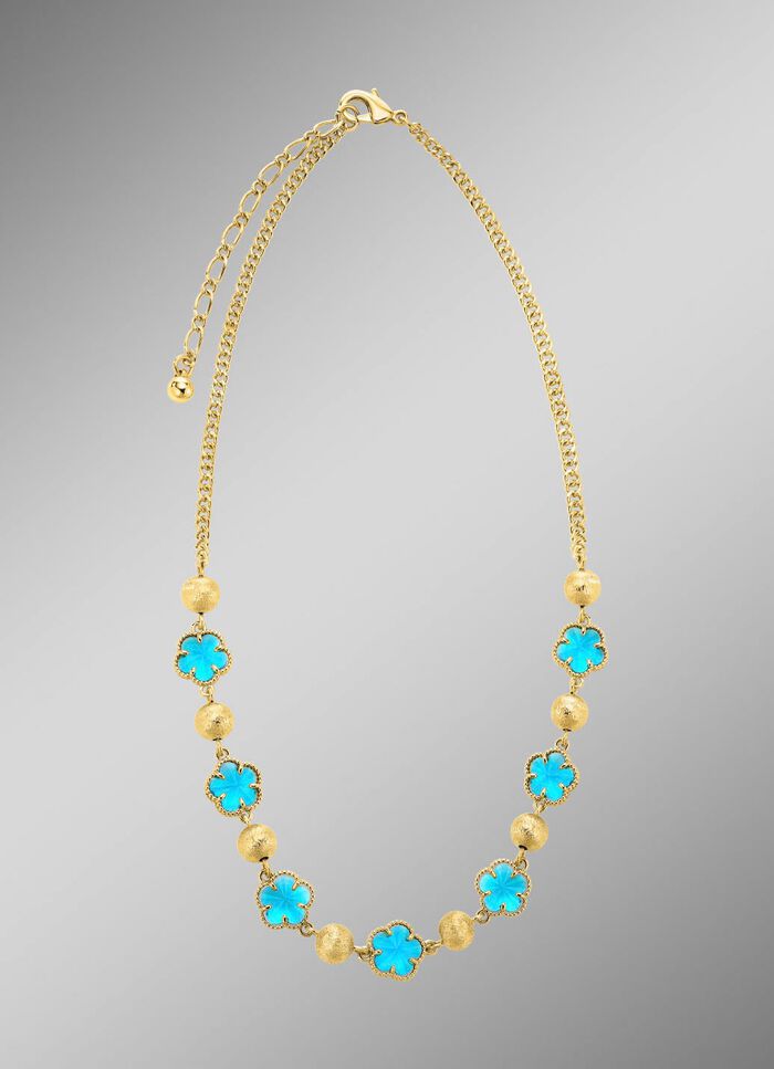 Schmuckset,  3-teilig, im Blumendesign 