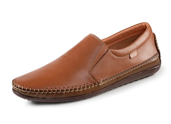 GINO GALANTE, leichte Herren-Slipper, mit Gummizug 
