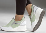ELENA EDEN Slipper mit herausnehmbarem Fussbett MINT