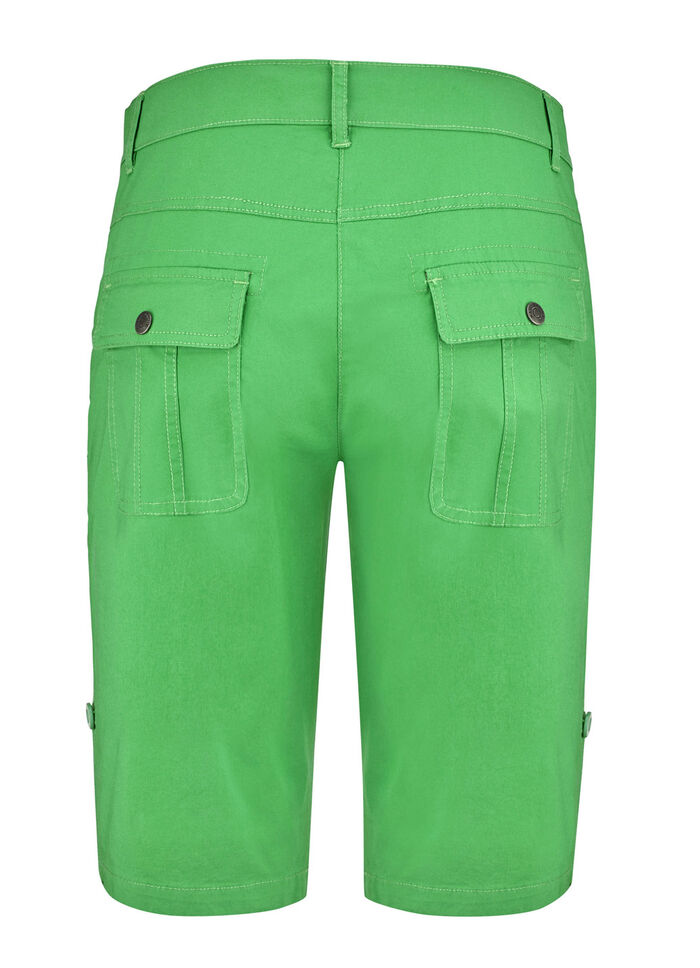 Bermudas mit Zierriegel GRÜN