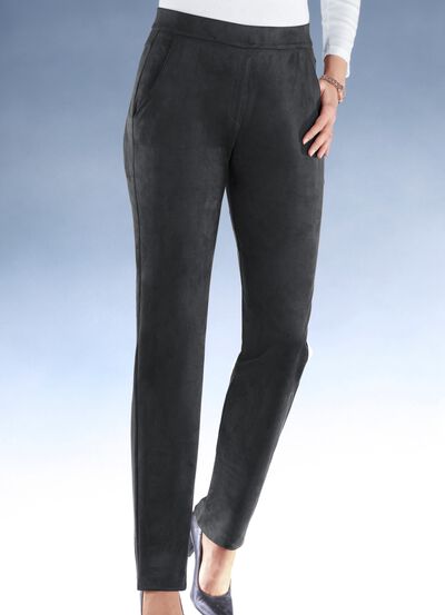 Trendige, samtweiche Hose 