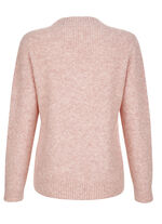 Pullover aus Effektgarn 