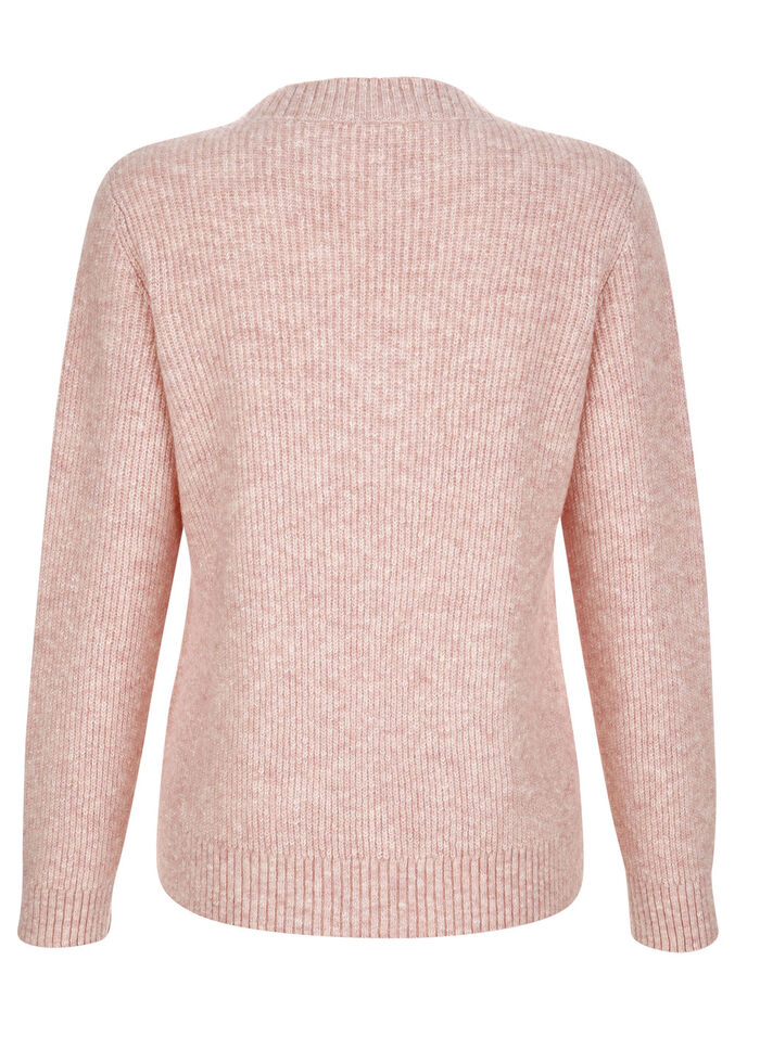 Pullover aus Effektgarn 