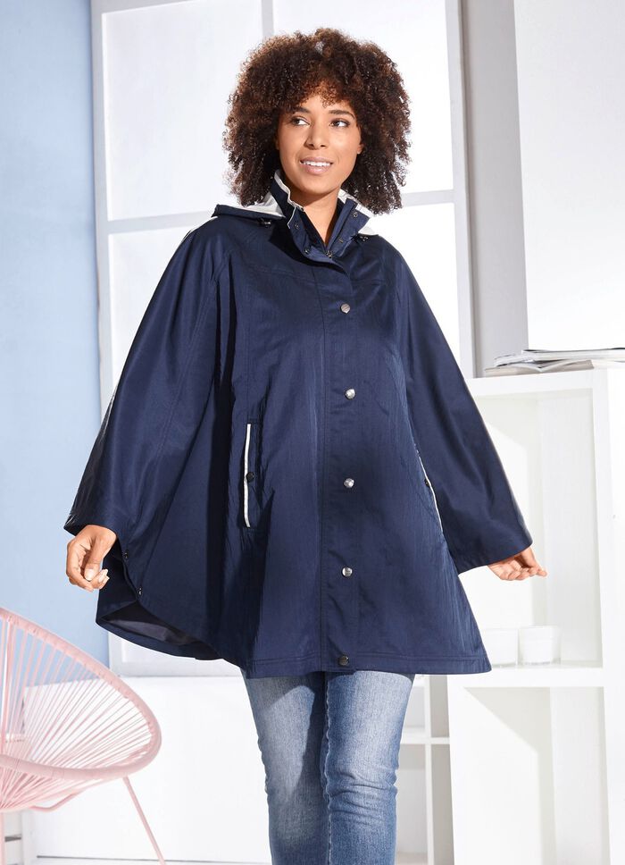 Cape mit seitlichen Druckern 