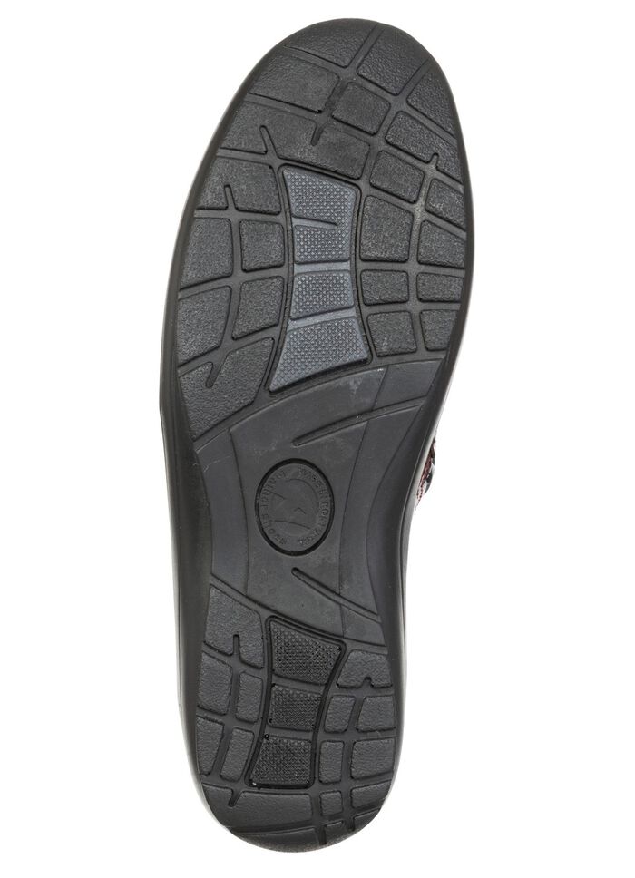 ELENA EDEN, komfortable Damen-Stiefeletten, Weite H, mit herausnehmbarem Fussbett BURGUND