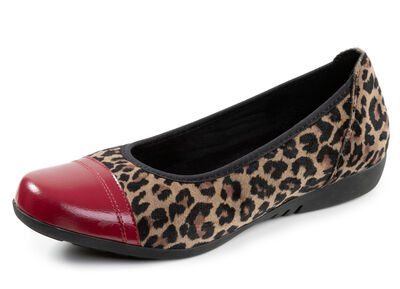 ELENA EDEN, trendige Damen-Ballerinas, Weite G, mit herausnehmbarem Fussbett 