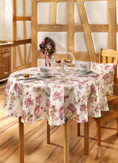 Tisch- und Raumdekoration mit hochwertigem Textildruck 