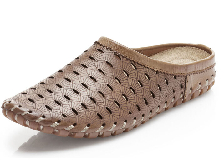 Gemini Sabot mit luftiger Perforation COGNAC