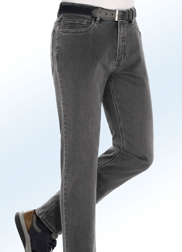 Superstretch-Jeans von «Suprax» in 4 Farben ANTHRAZIT