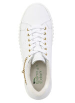 ELENA EDEN, stylische Damen-Sneaker, Weite G, herausnehmbares Fussbett WEISS