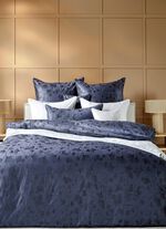 Hochwertige Mako-Brokat-Damast Bettw&auml;sche-Garnitur 