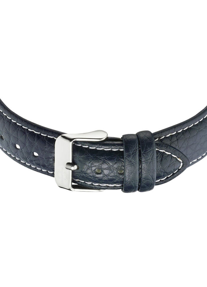 Schöne Herren-Lederarmbanduhr 