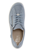 ELENA EDEN, bequeme Damen-Schnürschuhe, Weite H, mit herausnehmbarem Fussbett JEANS