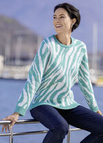 Pullover mit flauschig weichem Griff 