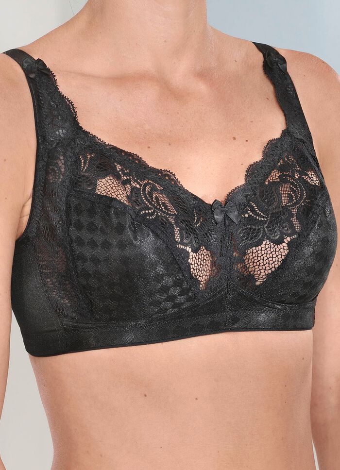 Miss Mary BH mit elastischen Spitzeneins&auml;tzen 