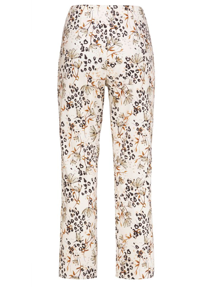 Hose mit angeschnittenem Bund  