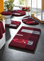 &laquo;GRUND&raquo; Badgarnitur in verschiedenen Farben ROT