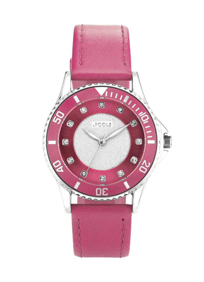Moderne Quartz-Damenuhr Pools 2608 