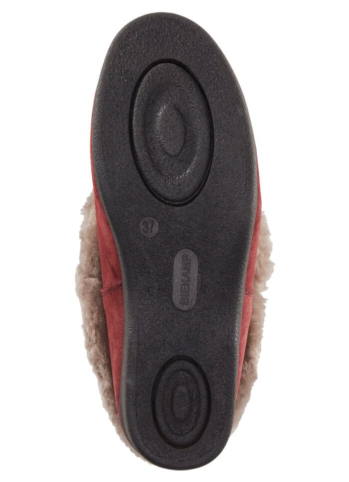 ELENA EDEN Hausschuh mit echtem Lammfellfutter 