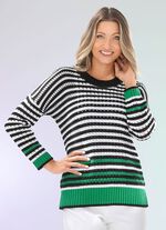 Pullover mit nachhaltig recycelter Baumwolle 