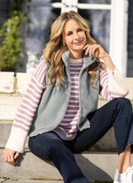 Weste aus flauschigem Kunstfell 