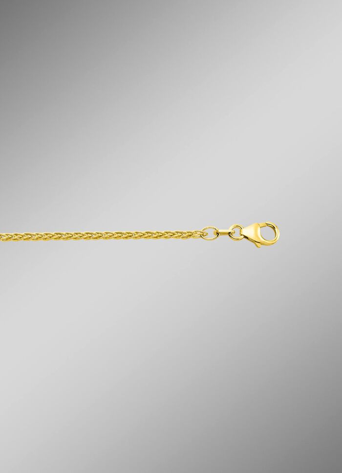 3-fach Zopfkette aus Gold 