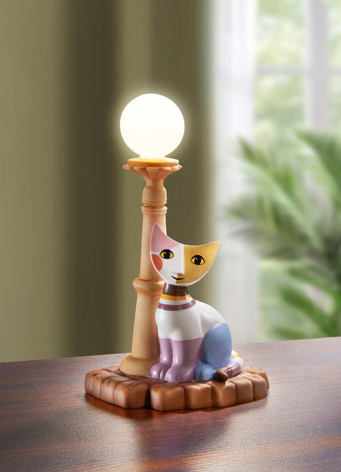 Katze an Laterne aus der Rosina-Wachtmeister-Kollektion 