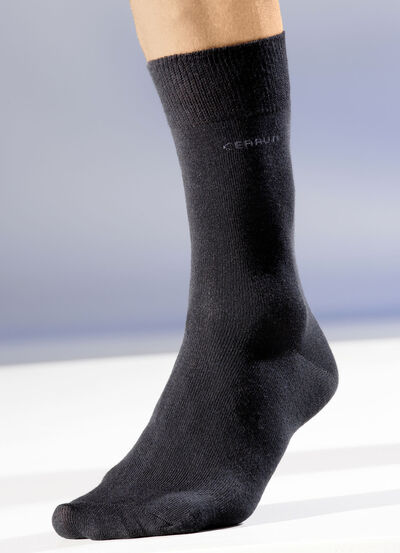 Sechserpack Socken mit gedoppeltem Komfortbund 
