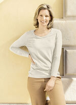 Shirt mit charmanter Verarbeitung in 2 Farben SAND