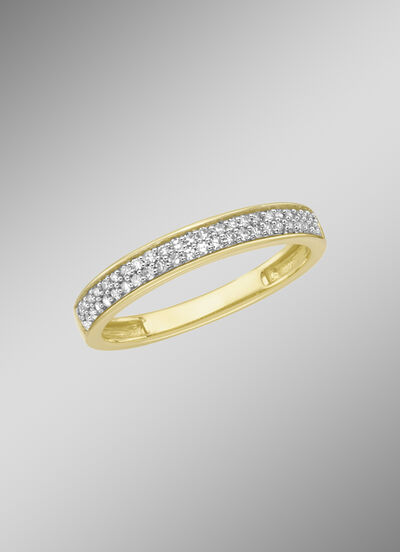 Damenring mit 45 Diamanten 