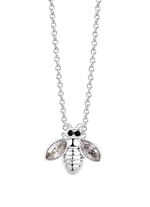 Halskette Biene mit Swarovski®-Kristallen 