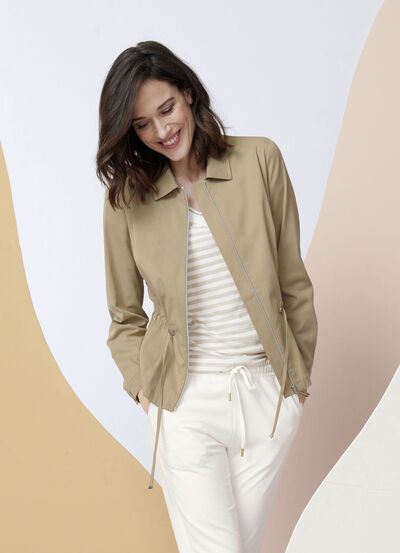 Blazer mit Umlegekragen 