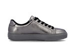 Rieker, modische Damen-Sneaker, mit Reissverschluss ALTSILBER