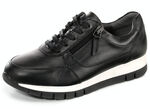 ELENA EDEN, sportliche Damen-Sneaker, Weite H, mit herausnehmbarem Fussbett SCHWARZ