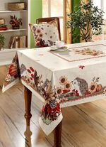 Tisch- und Raumdekoration aus Gobelin 