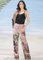 Laurina Hose mit farbbrillantem Druckdessin 