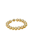 Armband mit goldenen Südsee-Perlen 