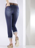 Jeans mit Push-up-Effekt DUNKELBLAU