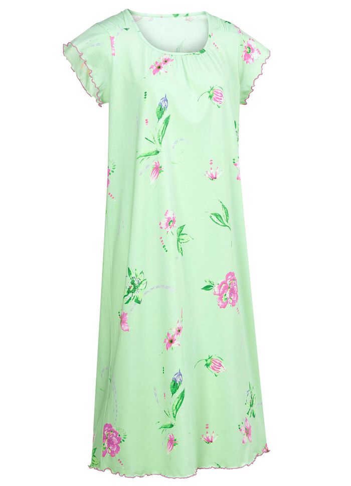 Zweierpack Nachthemden, Kurzarm mit Rundhals 