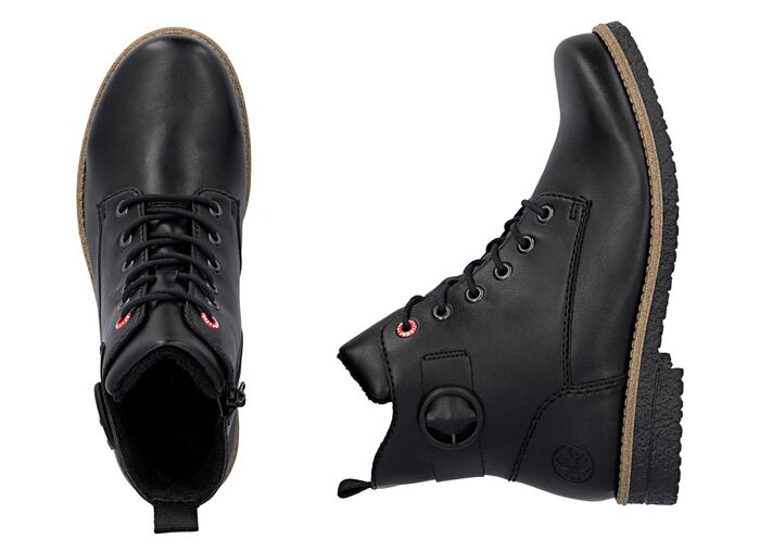 Rieker, klassische Damen-Stiefeletten, mit Reissverschluss 