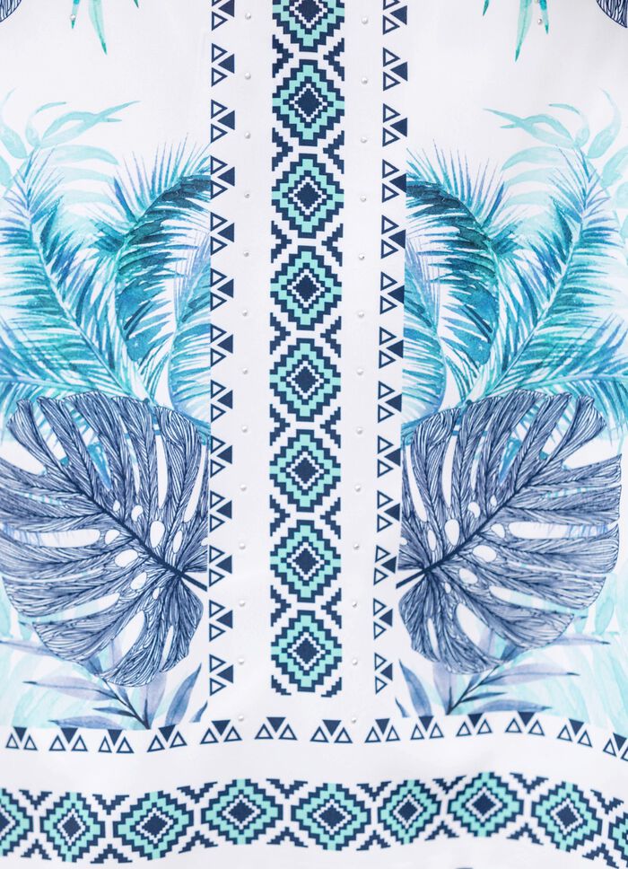 Shirt mit silberfarbenen Zierpl&auml;ttchen 