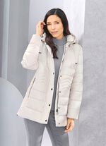Funktionsjacke mit L&auml;ngssteppung seitlich 