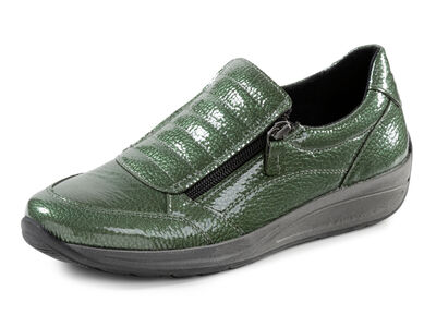 ELENA EDEN Slipper aus Lackleder  ELENA EDEN Slipper aus Lackleder