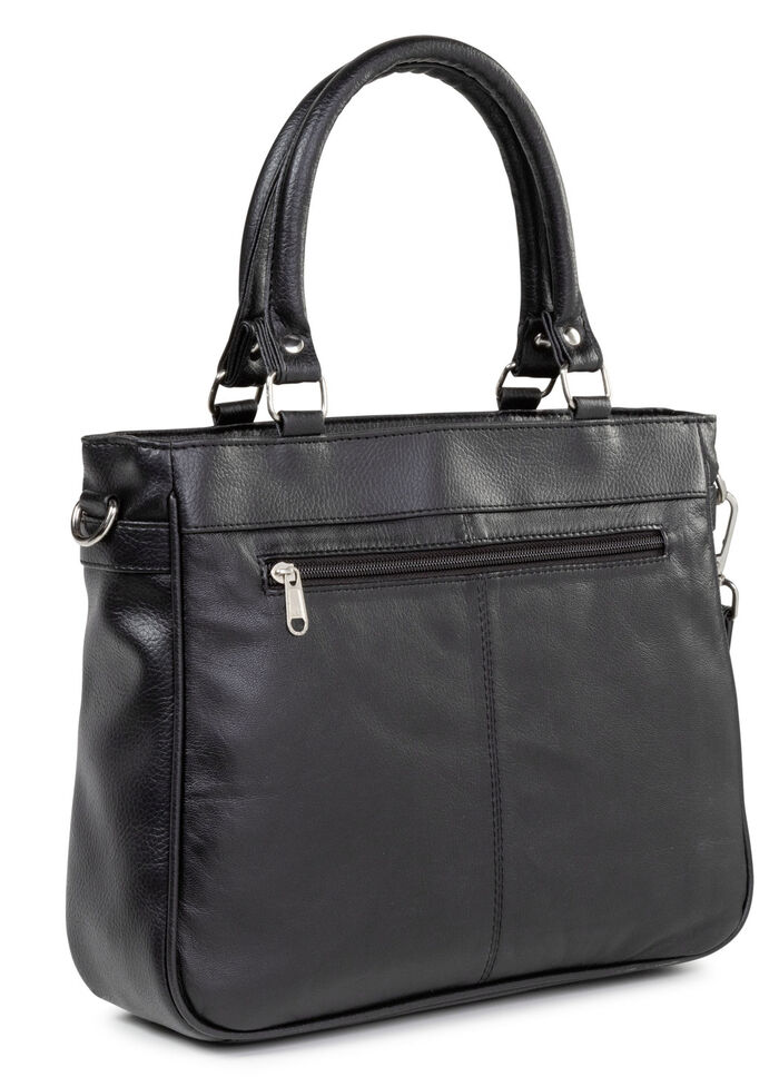 Laurina, Damen, Tasche, mit abnehmbarer, verstellbarer Umhängeriemen SCHWARZ