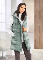 Weste mit fester Kapuze 